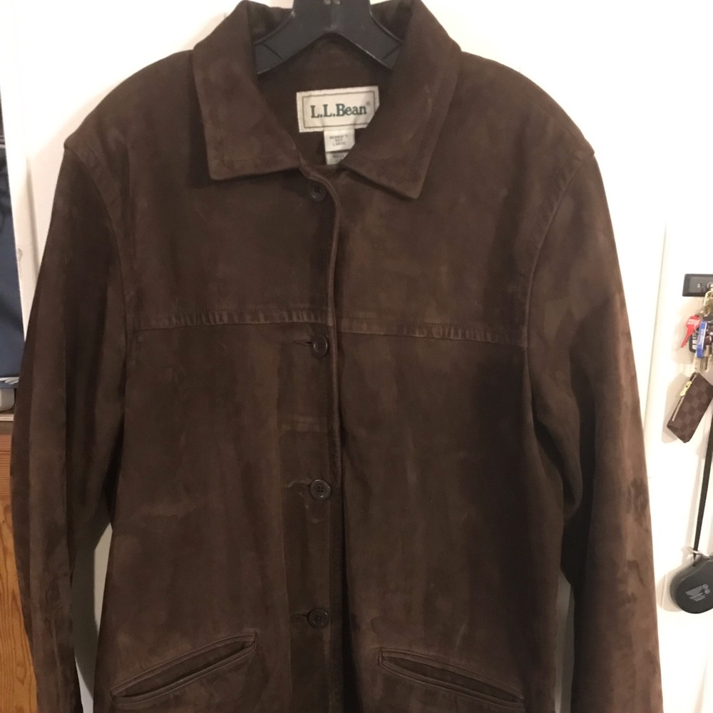 L.L. Bean Women’s Genuine Suede Leather Size Lg